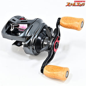 【ダイワ】 20アルファス エア TW 8.6L SLPW7.1ギアレシオチューン&純正ドラグクリッカー&コルクノブクリア装着 DAIWA ALPHAS AIR