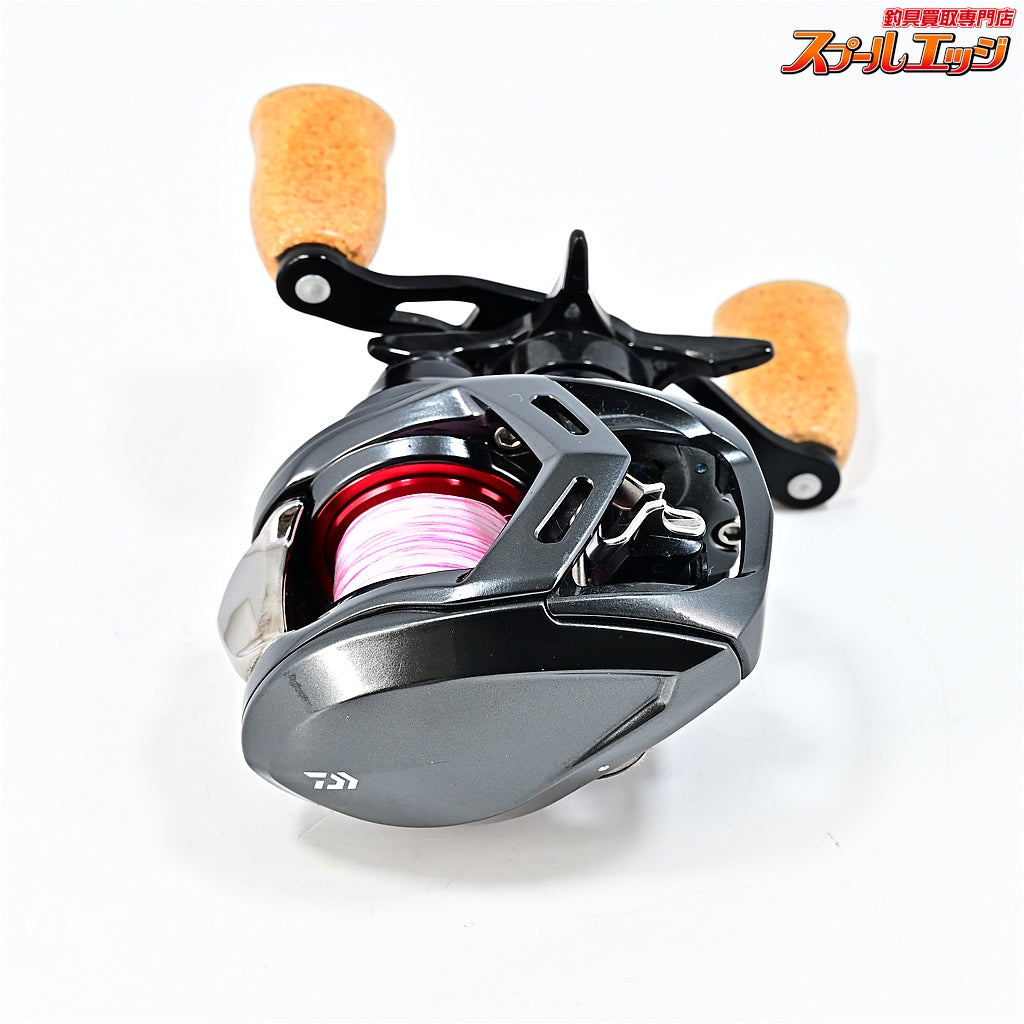 【ダイワ】 20アルファス エア TW 8.6L SLPW7.1ギアレシオチューン&純正ドラグクリッカー&コルクノブクリア装着 DAIWA ALPHAS AIR
