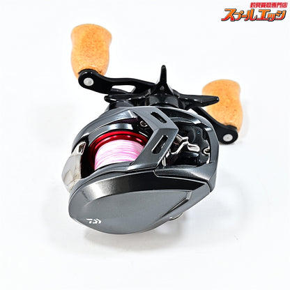 【ダイワ】 20アルファス エア TW 8.6L SLPW7.1ギアレシオチューン&純正ドラグクリッカー&コルクノブクリア装着 DAIWA ALPHAS AIR