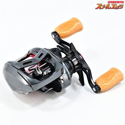 【ダイワ】 20アルファス エア TW 8.6L SLPW7.1ギアレシオチューン&純正ドラグクリッカー&コルクノブクリア装着 DAIWA ALPHAS AIR