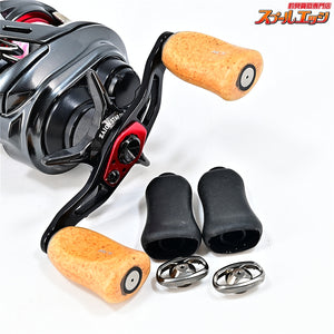【ダイワ】 20アルファス エア TW 8.6L SLPW7.1ギアレシオチューン&純正ドラグクリッカー&コルクノブクリア装着 DAIWA ALPHAS AIR