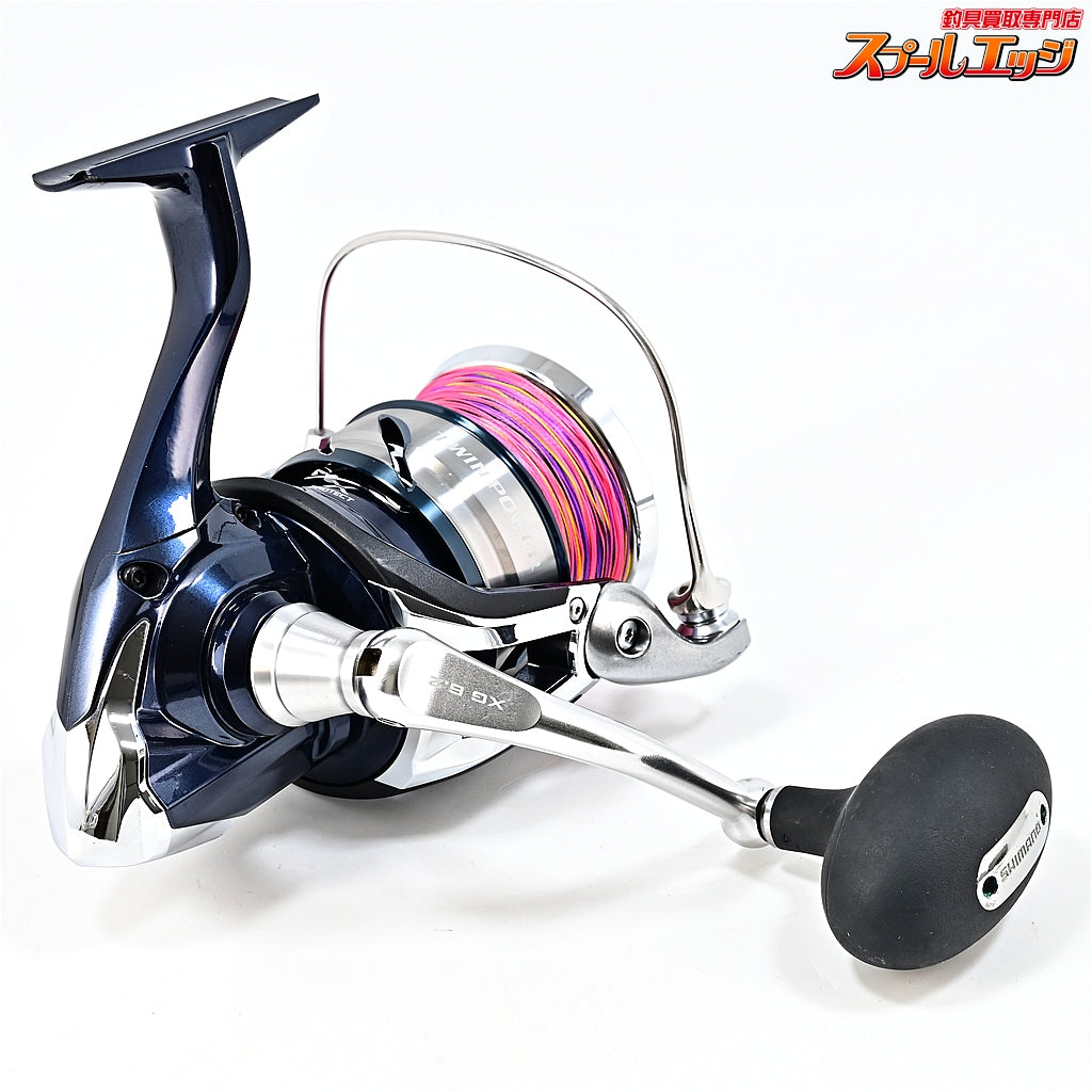 【シマノ】 21ツインパワー SW14000XG 未使用PEラインオムニウム5号300m装着 SHIMANO TWIN POWER