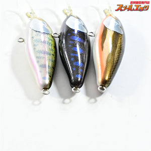 【ウッドリームxエムアイレ】 アルボル 60 シャッド 60mm フックなし 3個セット WoodreamxMAIRE Arbor 淡水用ルアー K_060