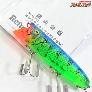 【レトロム】 ジャッティングジョー ライトブルー&グリーン 前山ベース トップウォーター RETROM MAEYAMA BASE Jutting joe K_060