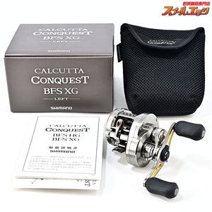 【シマノ】 23カルカッタコンクエスト BFS XG メタニウム純正ファットノブ装着 SHIMANO CALCUTTA CONQUEST
