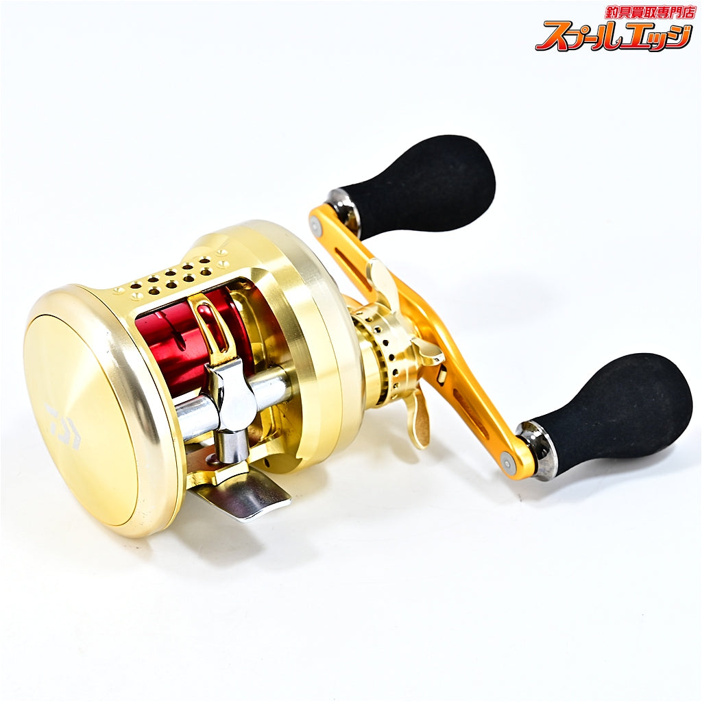 【ダイワ】 14ミリオネア 100L 80mmハンドル&スタードラグゴールド装着 DAIWA Millionaire