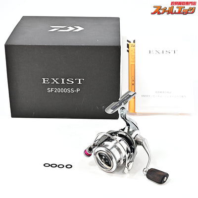 【ダイワ】 23イグジスト SF 2000SS-P レビテーションエンジニアリングチューニングラインローラーパープル&ウッドノブ装着 同社軽巻きチューン済 DAIWA EXIST
