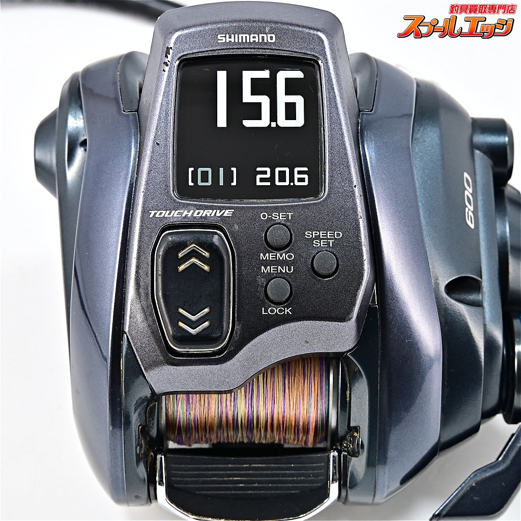 【シマノ】 23フォースマスター 600 使用距離109.1km 使用233.5時間 SHIMANO Force Master
