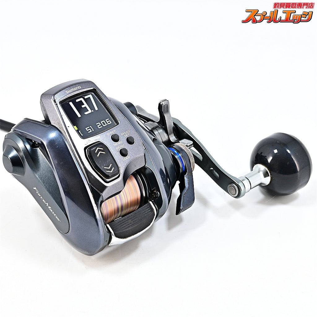 【シマノ】 23フォースマスター 600 使用距離109.1km 使用233.5時間 SHIMANO Force Master