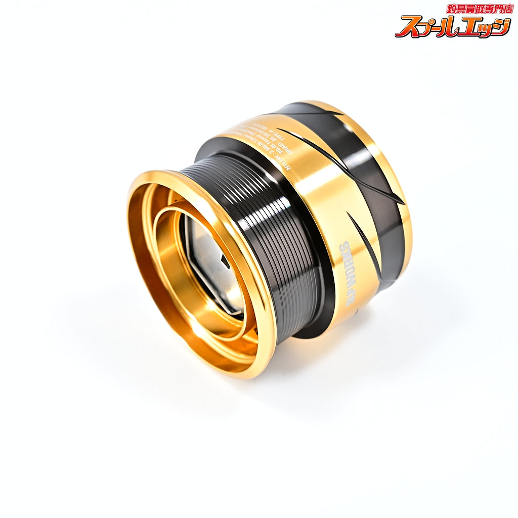 【ダイワxSLPワークス】 25スプール SF TYPE-α 2000SS ゴールド RCSハイグリップIシェイプパワーラージノブ付 DAIWAxSLP-WORKS SPOOL