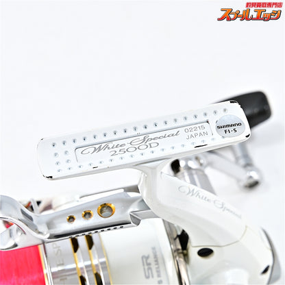 【シマノ】 07BB-X テクニウムMg ホワイトスペシャル 2500D 10BB-XテクニウムMgホワイトスペシャル 2500DXG純正スプール装着 SHIMANO TECHNIUM WHITE-SPECIAL