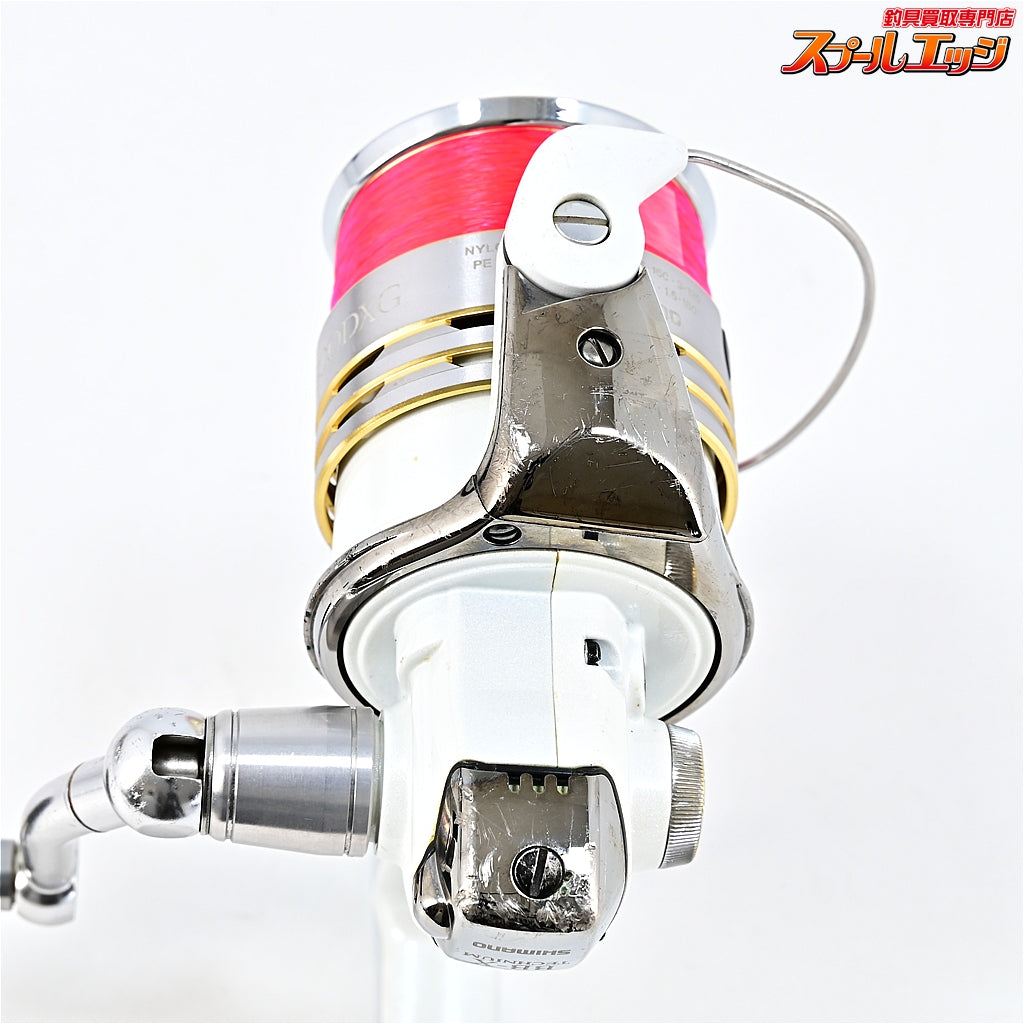 【シマノ】 07BB-X テクニウムMg ホワイトスペシャル 2500D 10BB-XテクニウムMgホワイトスペシャル 2500DXG純正スプール装着 SHIMANO TECHNIUM WHITE-SPECIAL