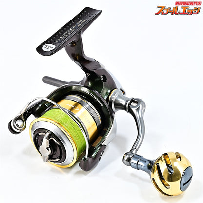 【シマノ】 12カーディフ CI4+ C2000SS 30mmカスタムハンドルノブ&リールスタンド装着 SHIMANO CARDIFF