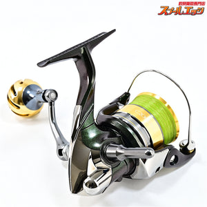 【シマノ】 12カーディフ CI4+ C2000SS 30mmカスタムハンドルノブ&リールスタンド装着 SHIMANO CARDIFF