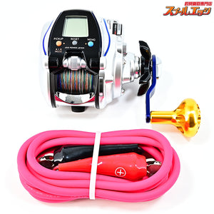 【ダイワ】 12シーボーグ 300MJ 使用0時間 使用0km アイズファクトリーアルミラウンドノブ ゴールド装着 DAIWA SEABORG