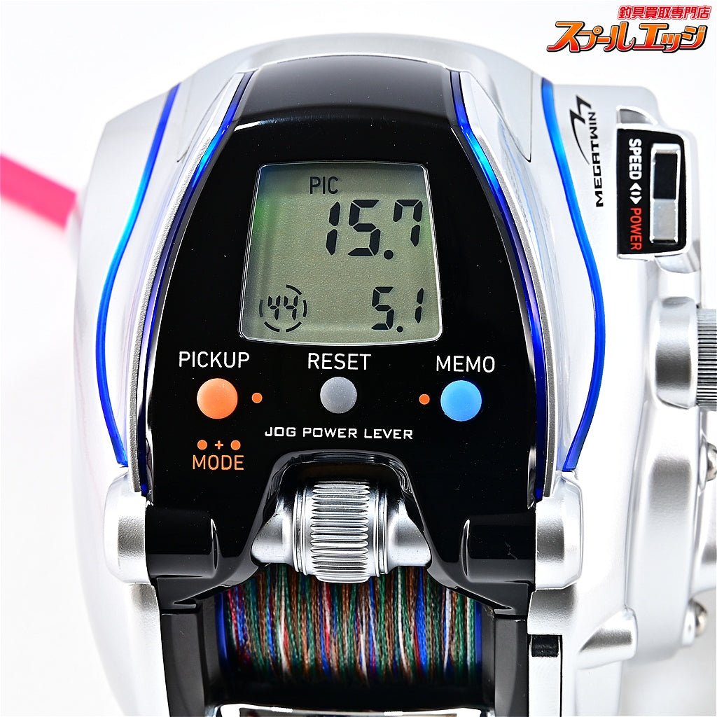 【ダイワ】 12シーボーグ 300MJ 使用0時間 使用0km アイズファクトリーアルミラウンドノブ ゴールド装着 DAIWA SEABORG