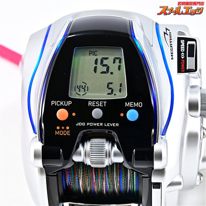 【ダイワ】 12シーボーグ 300MJ 使用0時間 使用0km アイズファクトリーアルミラウンドノブ ゴールド装着 DAIWA SEABORG