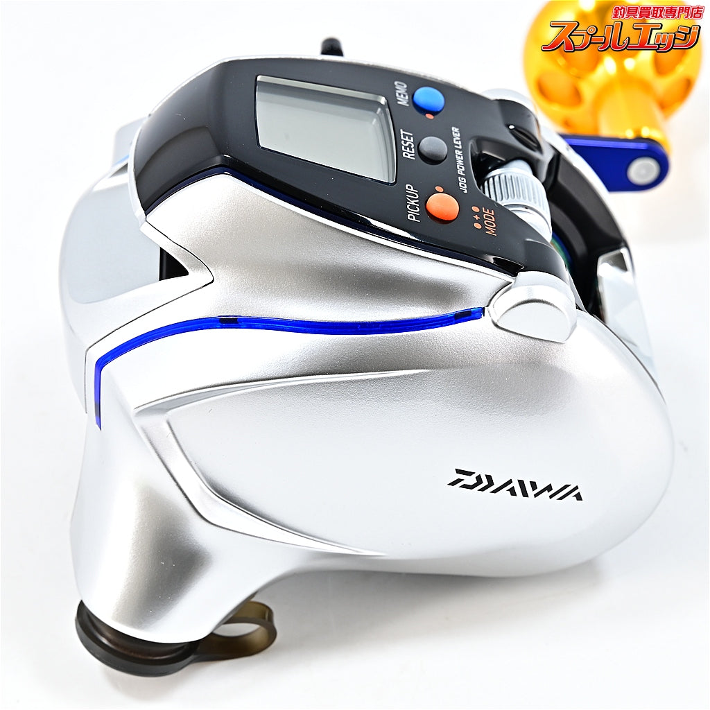 【ダイワ】 12シーボーグ 300MJ 使用0時間 使用0km アイズファクトリーアルミラウンドノブ ゴールド装着 DAIWA SEABORG