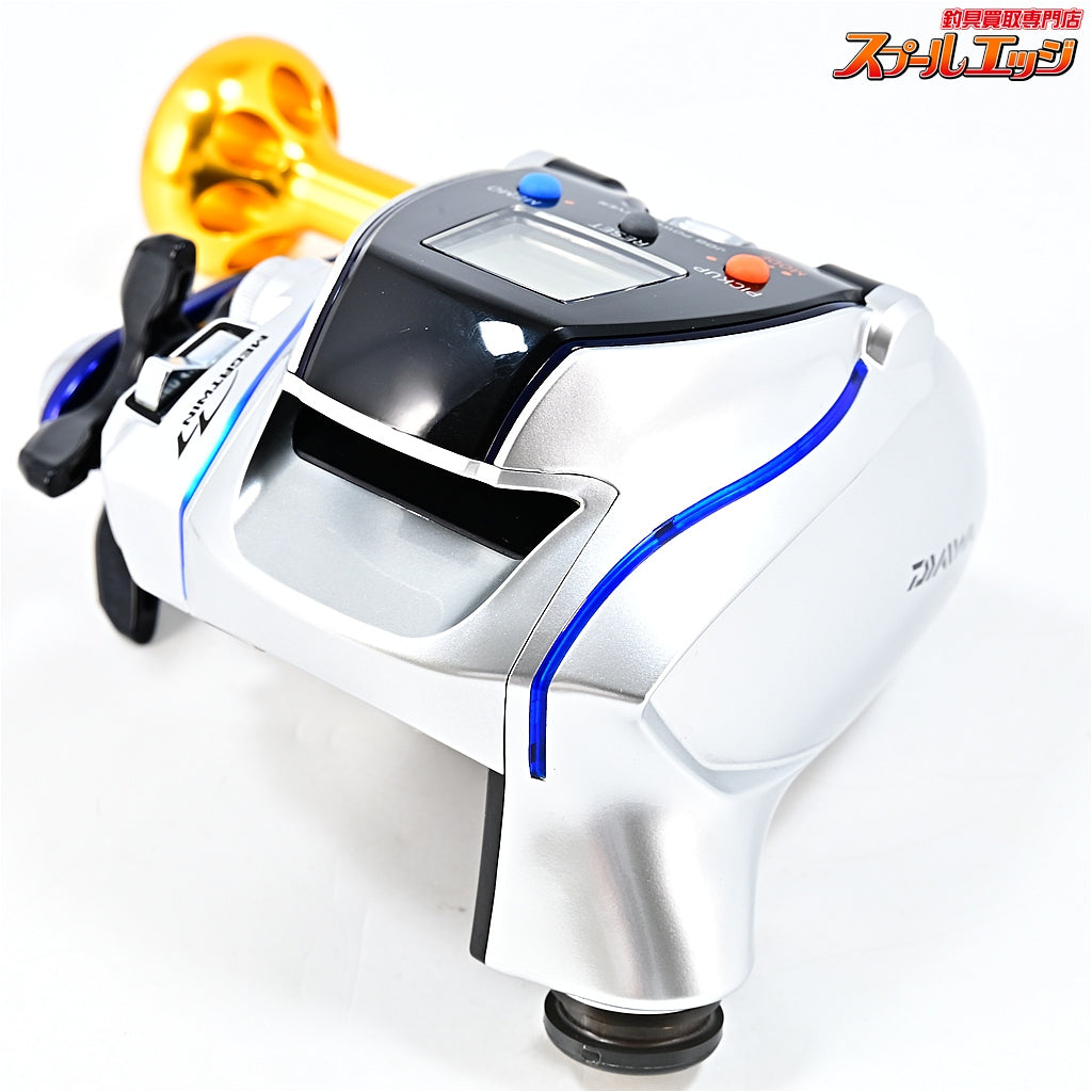 【ダイワ】 12シーボーグ 300MJ 使用0時間 使用0km アイズファクトリーアルミラウンドノブ ゴールド装着 DAIWA SEABORG