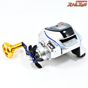 【ダイワ】 12シーボーグ 300MJ 使用0時間 使用0km アイズファクトリーアルミラウンドノブ ゴールド装着 DAIWA SEABORG
