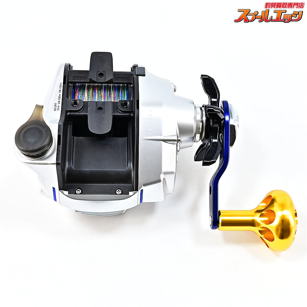 【ダイワ】 12シーボーグ 300MJ 使用0時間 使用0km アイズファクトリーアルミラウンドノブ ゴールド装着 DAIWA SEABORG