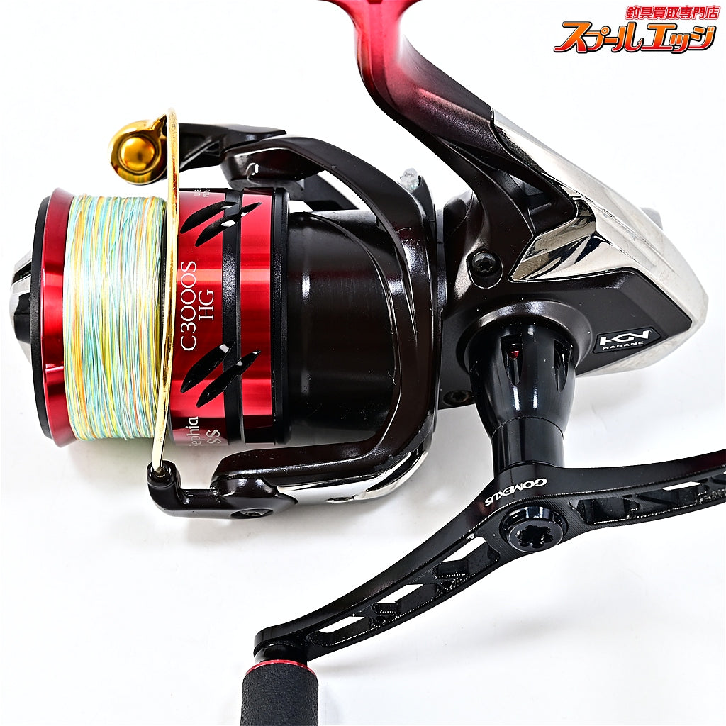 【シマノ】 19セフィア SS C3000SHG ゴメクサス100mmダブルハンドル装着 SHIMANO Sephia
