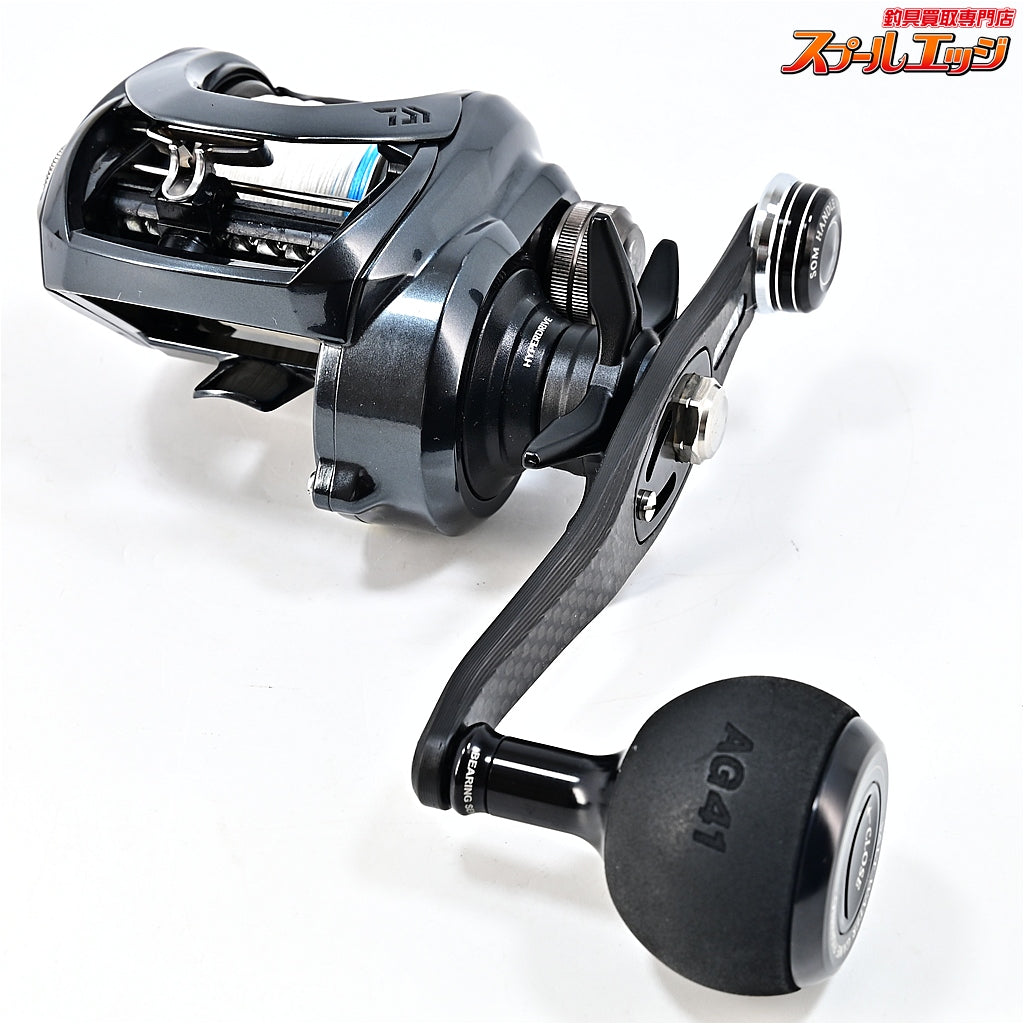 【ダイワ】 21タトゥーラ 400XHL スタジオオーシャンマーク36tC76/63ハンドル&AG41ノブ装着 DAIWA TATULA
