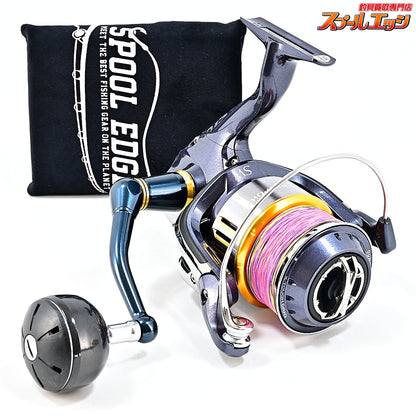 【シマノ】 15ツインパワー SW8000PG PEラインXブレイド オムニウム4号300m装着 SHIMANO TWIN POWER