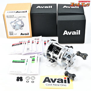 【アブガルシア】 アンバサダー アベイル 2501C ピュアハンドルS タイプ2 60mmダブルハンドル&ハイスピードギヤ タイプ2&マイクロキャストスプールAMB2518TR&他 IAR コンプリートセット仕様 ABU ambassadeur