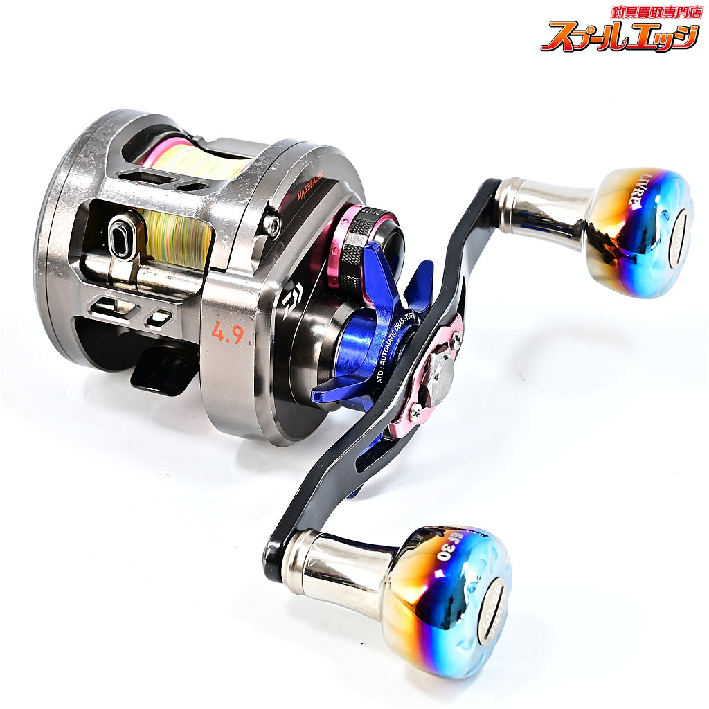 【ダイワ】 17ソルティガ BJ 100PL-RM リブレカスタムハンドルノブEF30装着 DAIWA SALTIGA