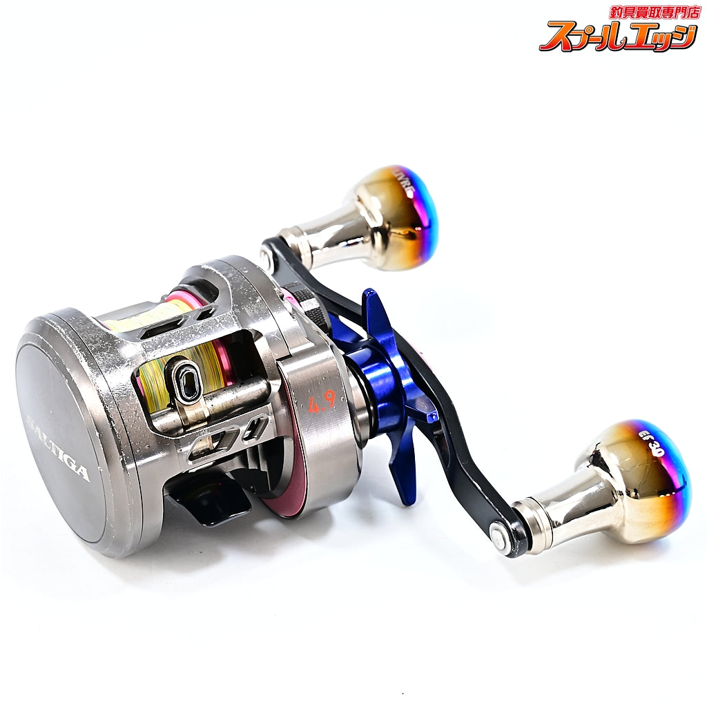 【ダイワ】 17ソルティガ BJ 100PL-RM リブレカスタムハンドルノブEF30装着 DAIWA SALTIGA