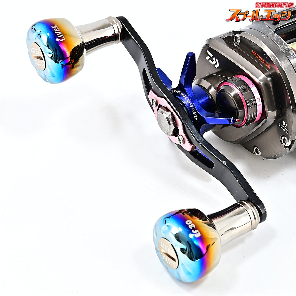 【ダイワ】 17ソルティガ BJ 100PL-RM リブレカスタムハンドルノブEF30装着 DAIWA SALTIGA