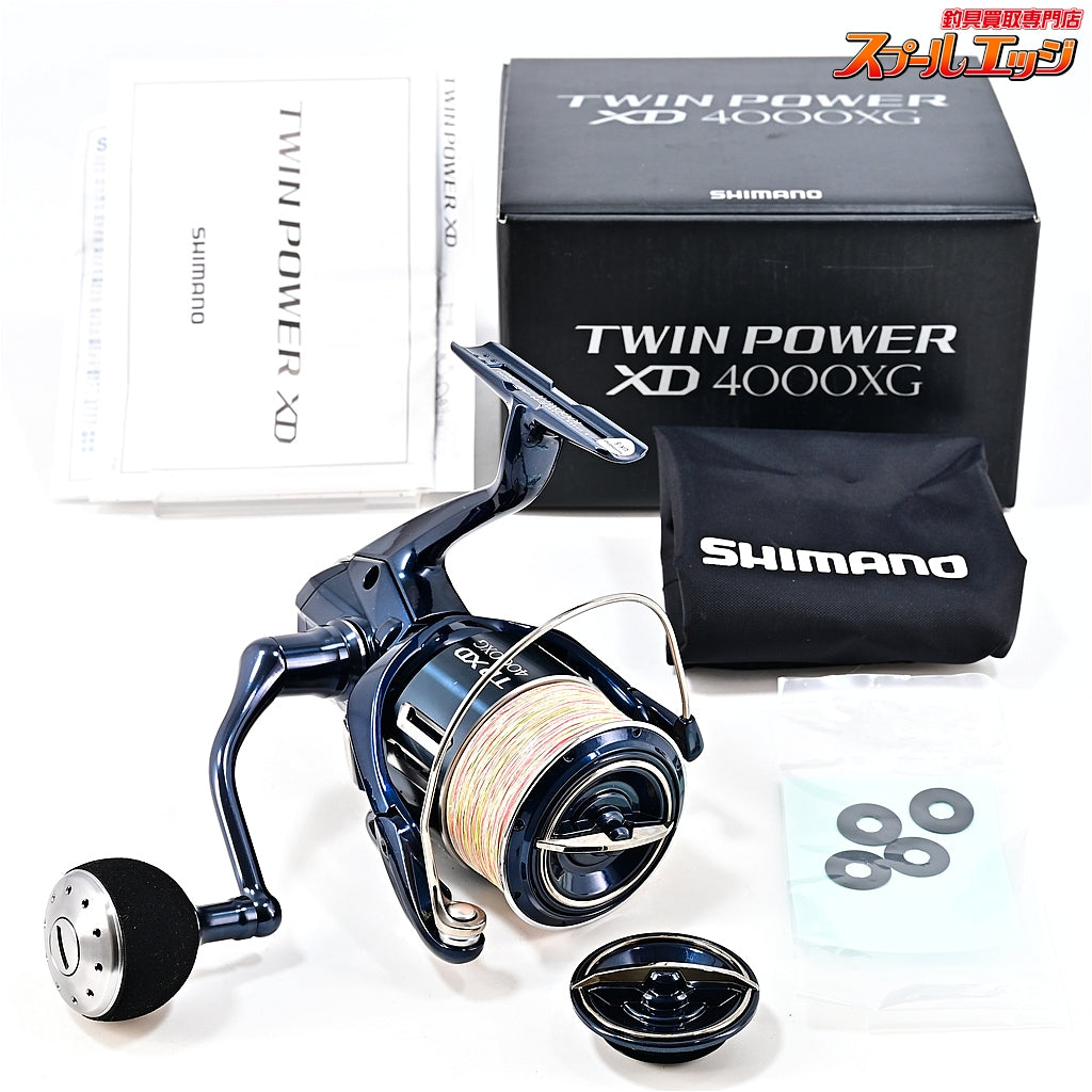 【シマノ】 21ツインパワー XD 4000XG 純正ドラグノブ1個付 SHIMANO TWINPOWER