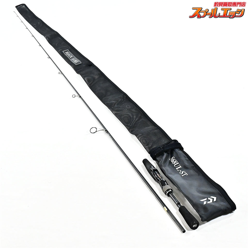 【ダイワ】 24ブラックレーベル S68UL-ST バットジョイントモデル DAIWA BLACK LABEL ブラックバス K_221