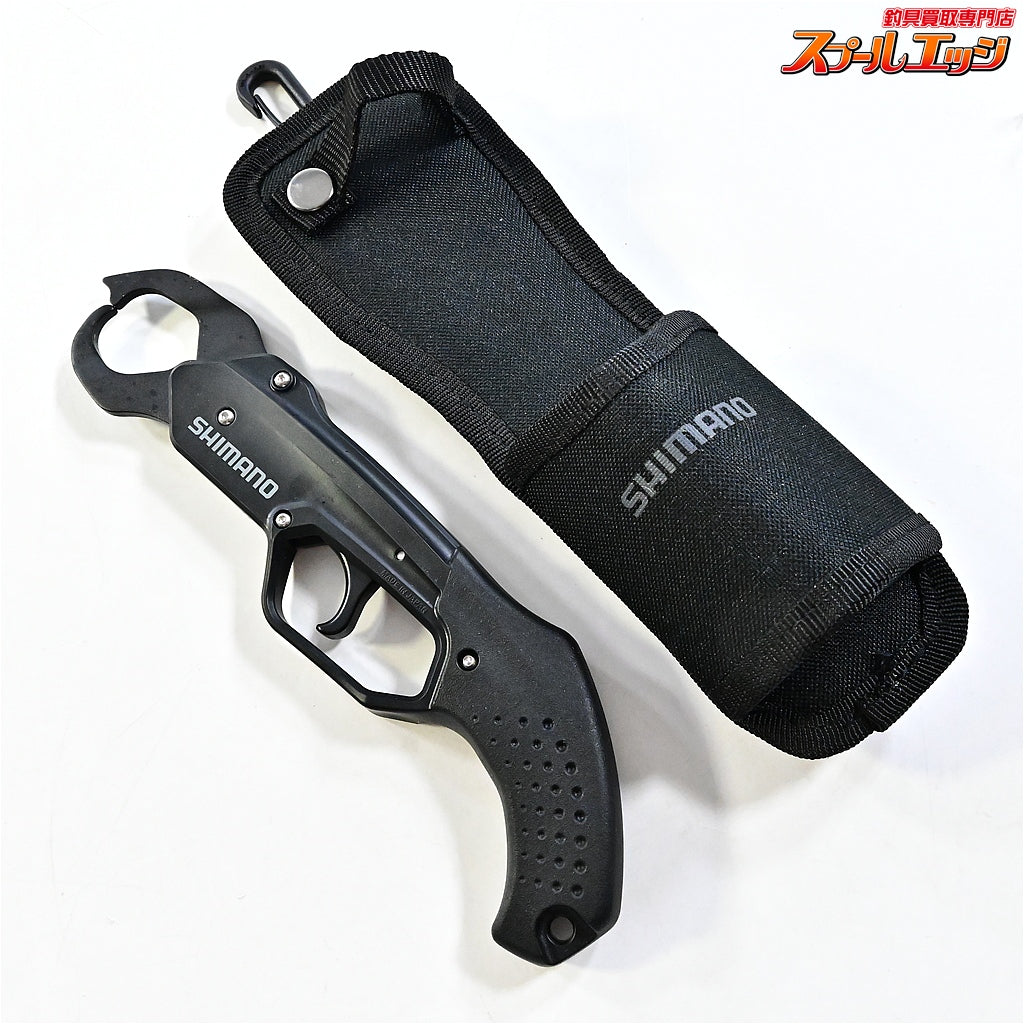 【シマノ】 フィッシュグリップR UE-302T ブラック ホルダーケース付 SHIMANO FISH-GRIP  K_060