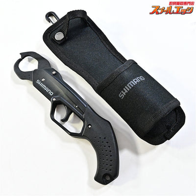 【シマノ】 フィッシュグリップR UE-302T ブラック ホルダーケース付 SHIMANO FISH-GRIP  K_060