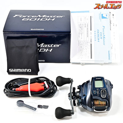 【シマノ】 20フォースマスター 601DH 使用距離56km 使用124時間 SHIMANO FORCE MASTER