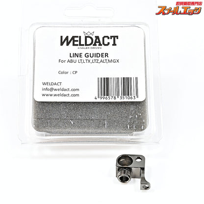 【ウェルダクト】 ラインガイダー sic加工無 カラーCP アブガルシアレボLT/LTX/TX/LTZ/ALT/MGX WELDACT