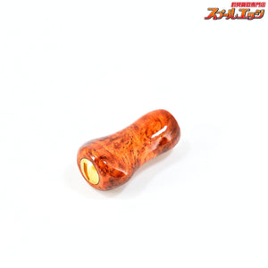 【プレトリー】 スモールゴォドノブ 花梨 艶有 シマノAタイプ/ダイワSタイプ適合 2個セット Pletry CUSTOM WOOD KNOB