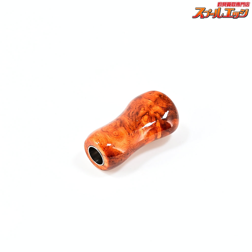 【プレトリー】 スモールゴォドノブ 花梨 艶有 シマノAタイプ/ダイワSタイプ適合 2個セット Pletry CUSTOM WOOD KNOB