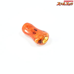 【プレトリー】 スモールゴォドノブ 花梨 艶有 シマノAタイプ/ダイワSタイプ適合 2個セット アウトレット品 Pletry CUSTOM WOOD KNOB