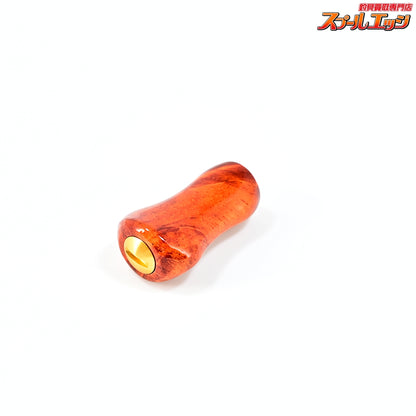 【プレトリー】 スモールゴォドノブ 花梨 艶有 シマノAタイプ/ダイワSタイプ適合 2個セット アウトレット品 Pletry CUSTOM WOOD KNOB