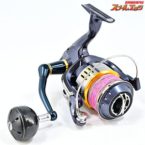 【シマノ】 15ツインパワー SW8000PG PEラインXブレイド オムニウム4号300m装着 SHIMANO TWIN POWER