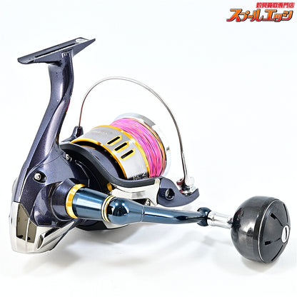 【シマノ】 15ツインパワー SW8000PG PEラインXブレイド オムニウム4号300m装着 SHIMANO TWIN POWER