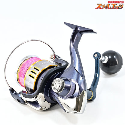 【シマノ】 15ツインパワー SW8000PG PEラインXブレイド オムニウム4号300m装着 SHIMANO TWIN POWER