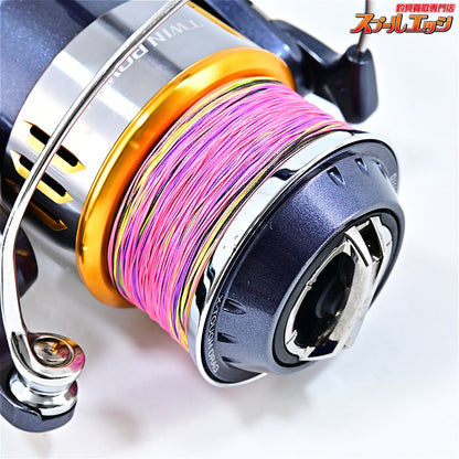 【シマノ】 15ツインパワー SW8000PG PEラインXブレイド オムニウム4号300m装着 SHIMANO TWIN POWER