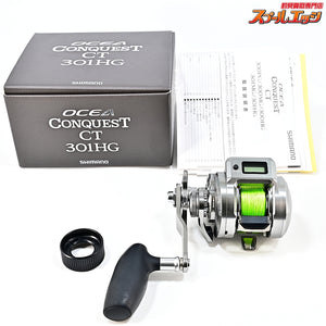 【シマノ】 24オシアコンクエスト CT 301HG 使用1回 SHIMANO OCEA CONQUEST