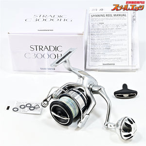【シマノ】 19ストラディック C3000HG ゴメクサス35mmカスタムハンドルノブ装着 SHIMANO STRADIC