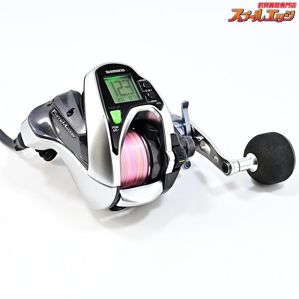 【シマノ】 15フォースマスター 800 使用距離224.2km 使用607時間 SHIMANO FORCE MASTER