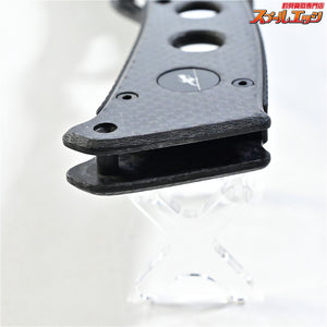 【スタジオコンポジット】 フルカーボン フィッシュグリップ ブラック STUDIO-COMPOSITE FULL CARBON FISH GRIP K_060